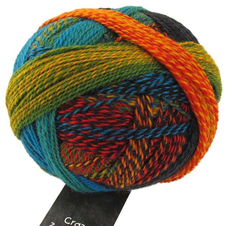 Schoppel-Wolle Zauberball Crazy - 1564 Tropical Fish - 4 Ply - Nylon - The Little Yarn Store