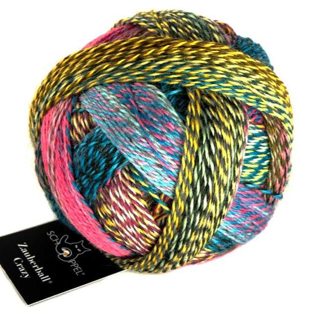 Schoppel-Wolle Zauberball Crazy - 2389 Anniversary Party - 4 Ply - Nylon - The Little Yarn Store