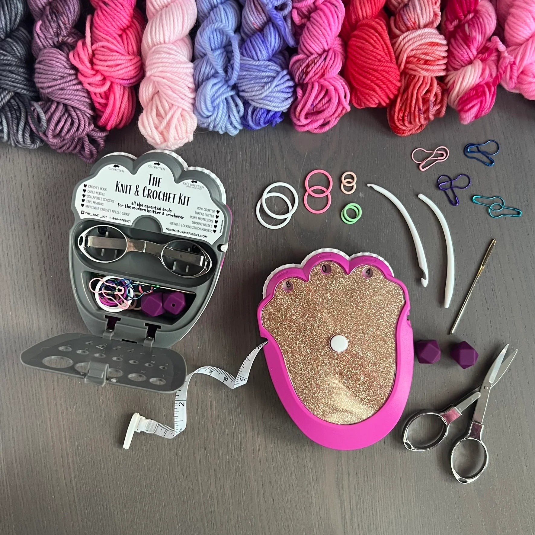 Summer Camp Fibers The Knit &amp; Crochet Kit - Summer Camp Fibers - Love Stitch - The Little Yarn Store