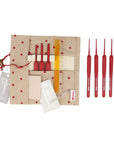 Tulip Etimo Red Crochet Hook Sets - Hooks - Tulip - The Little Yarn Store