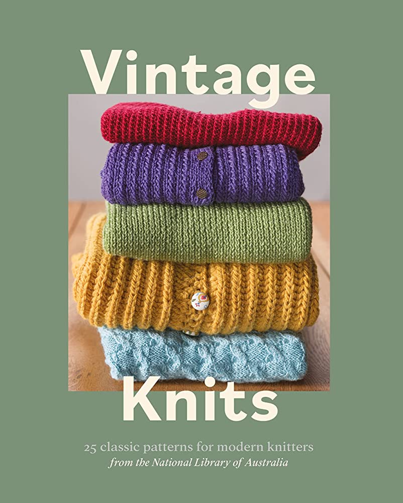 Vintage Knits - Books - National Library of Australia - The Little Yarn Store