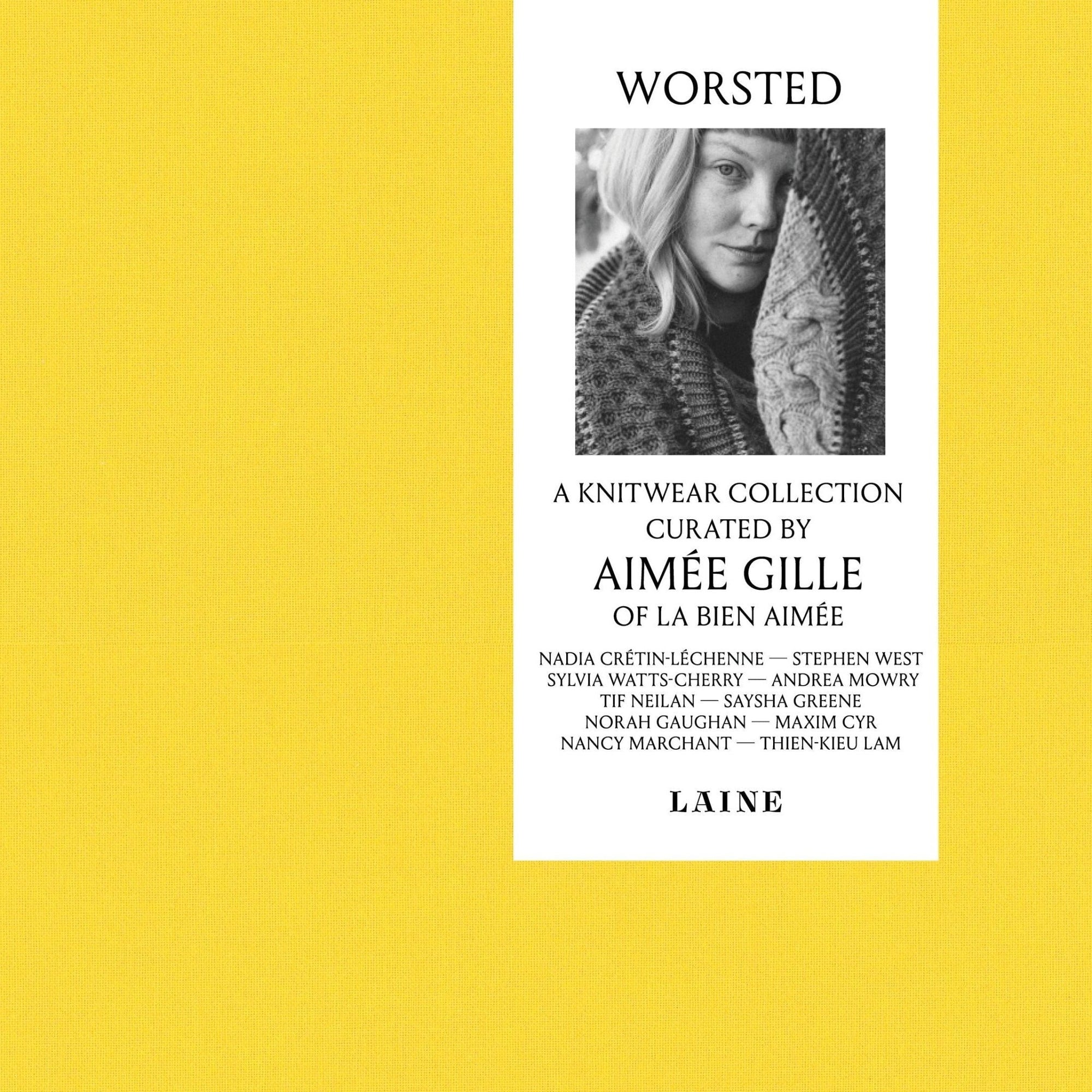 Worsted by Aimée Gille - Books - Laine - The Little Yarn Store